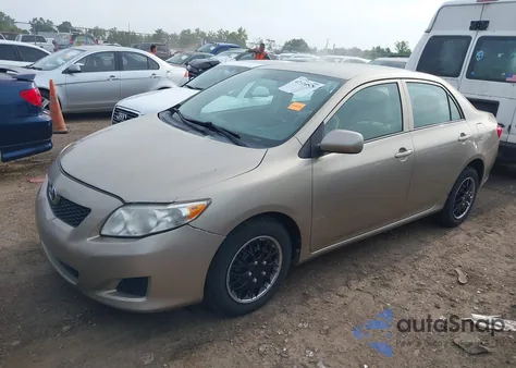 2010 Toyota Corolla Le from USA, damaged, VIN 1NXBU4EE4AZ199035